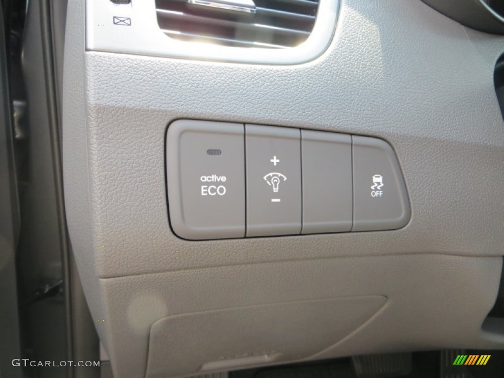 2013 Elantra Limited - Harbor Gray Metallic / Gray photo #34