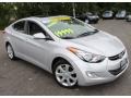 2012 Shimmering Silver Hyundai Elantra Limited  photo #3