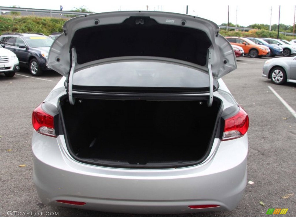 2012 Elantra Limited - Shimmering Silver / Gray photo #8