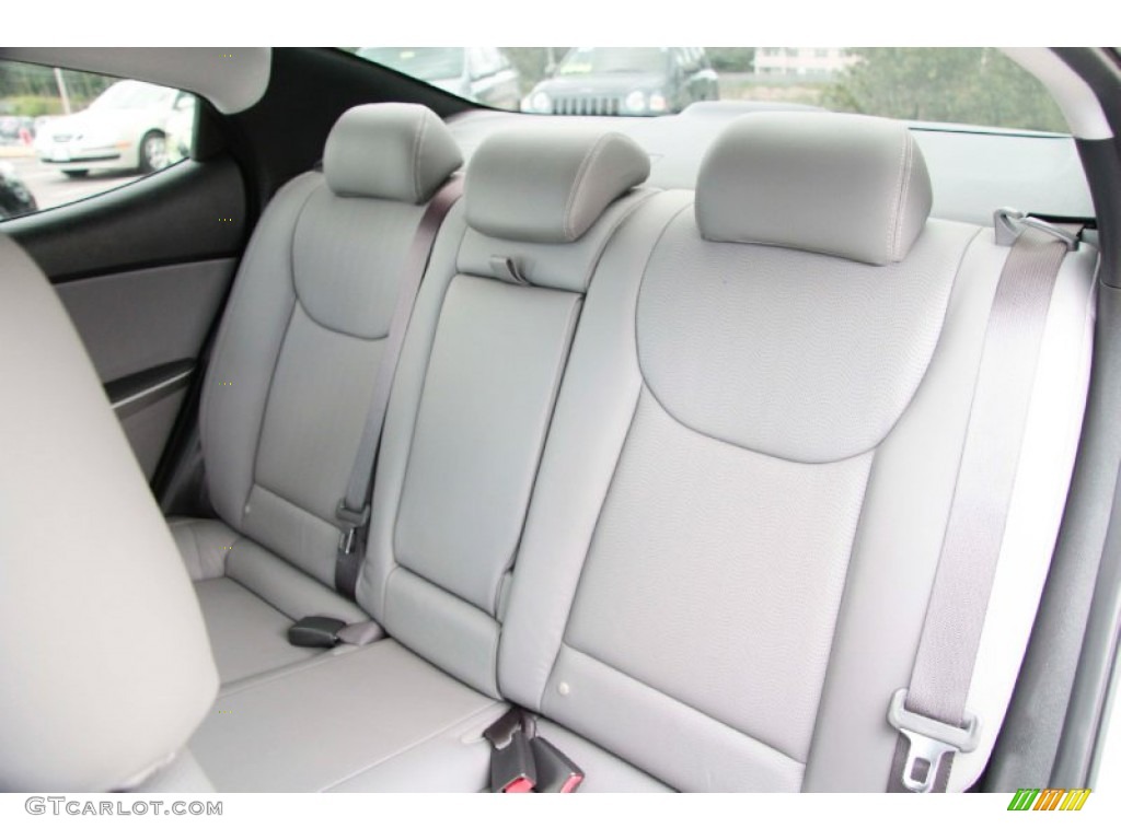 2012 Elantra Limited - Shimmering Silver / Gray photo #16
