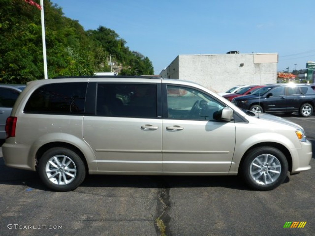 2014 Grand Caravan SXT - Cashmere Pearl / Black/Sandstorm photo #6