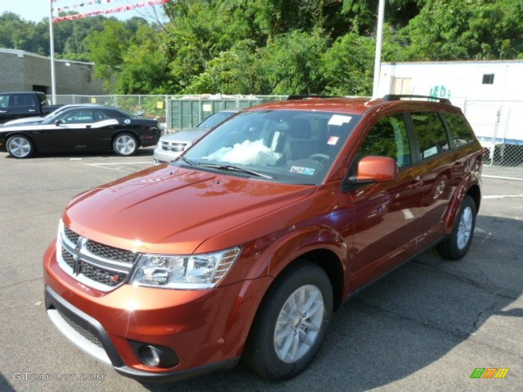 2014 Journey SXT AWD - Copper Pearl / Black photo #1
