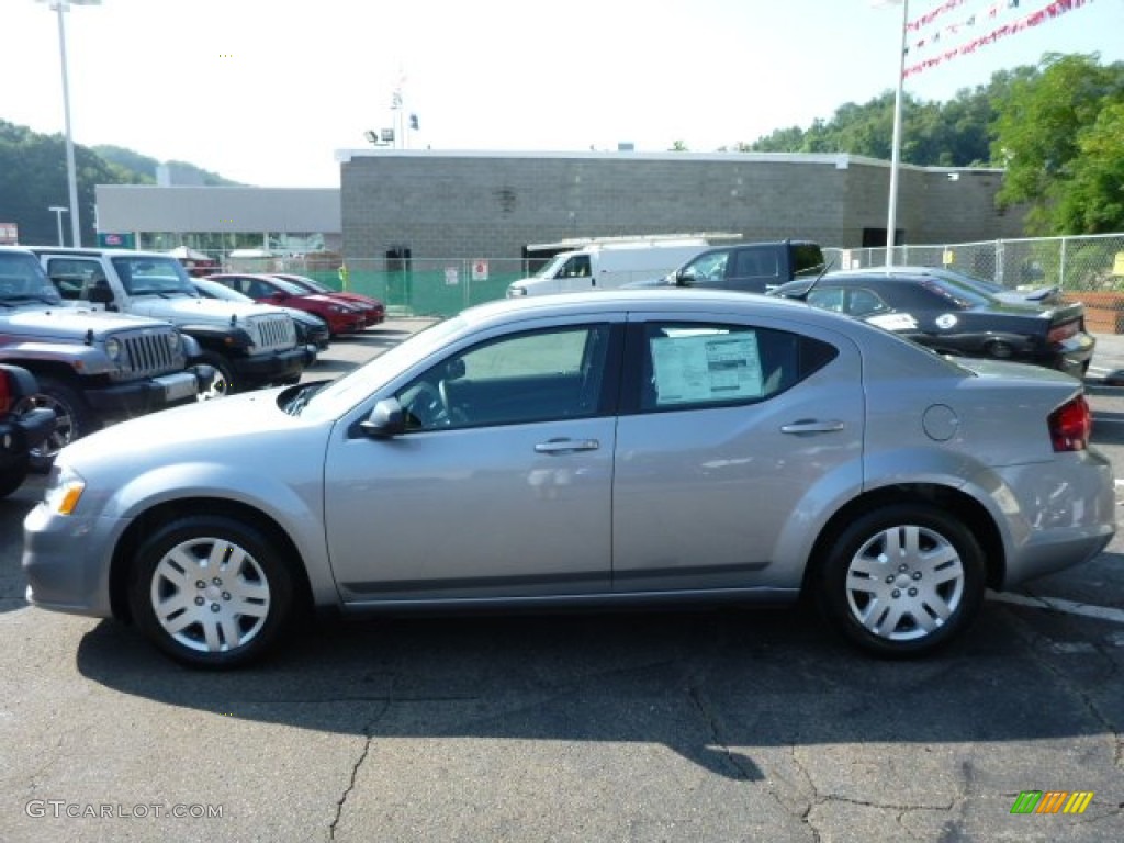 Billet Silver Metallic 2014 Dodge Avenger SE Exterior Photo #85226852