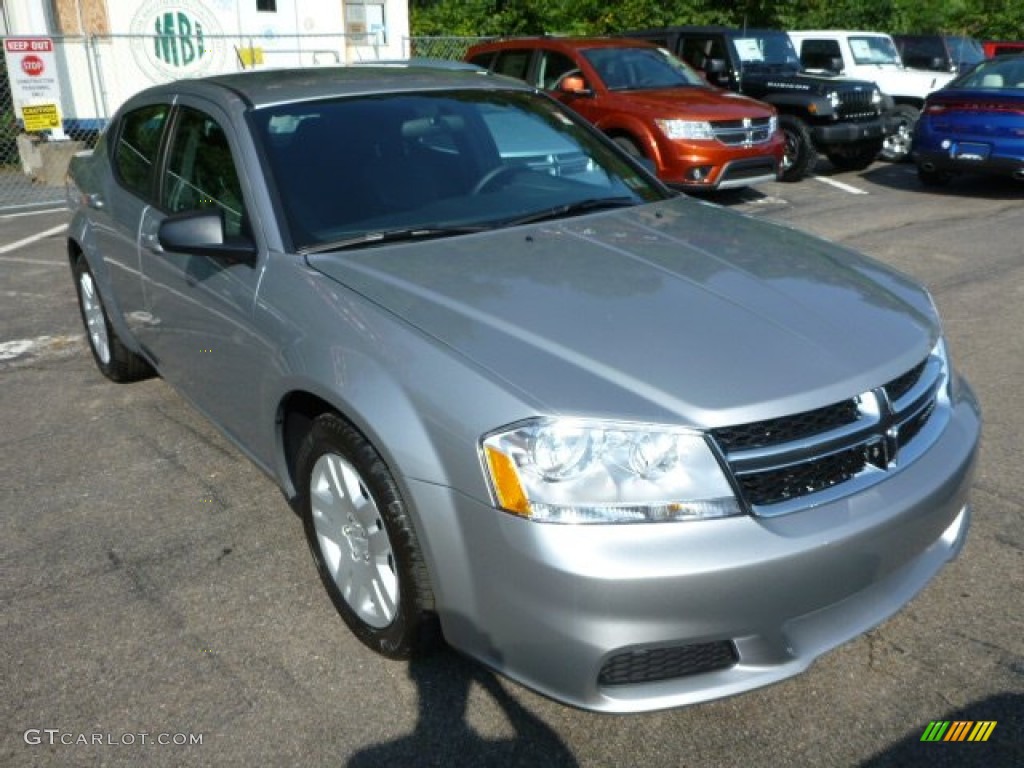 Billet Silver Metallic 2014 Dodge Avenger SE Exterior Photo #85226924