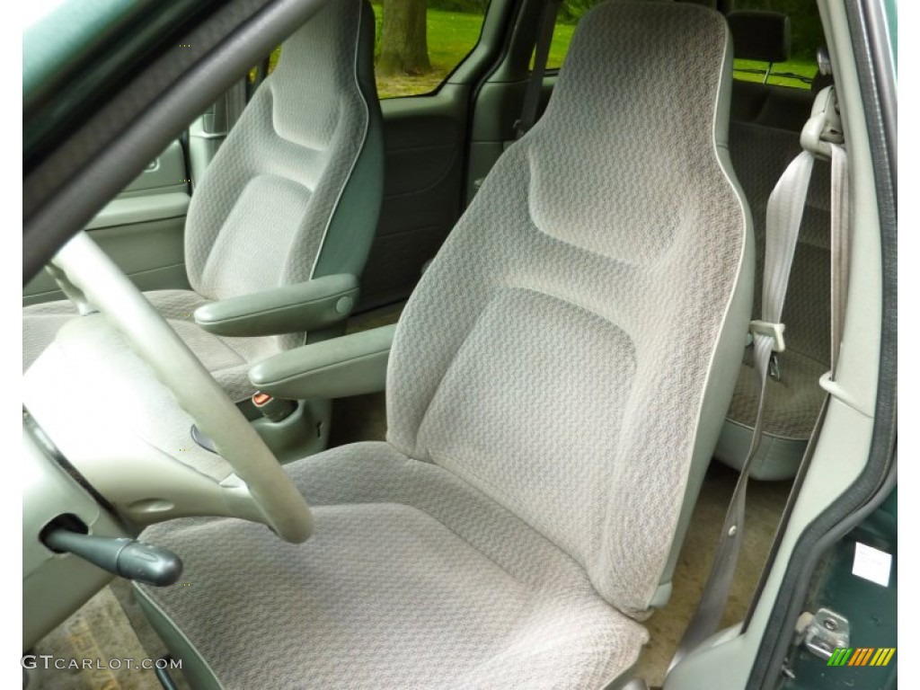 Mist Gray Interior 1999 Chrysler Town & Country LX Photo #85227063