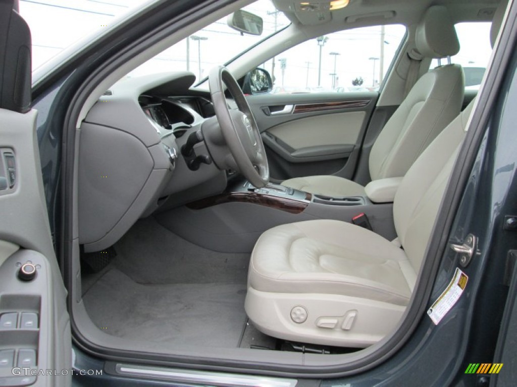 Light Grey Interior 2009 Audi A4 2.0T quattro Avant Photo #85227950