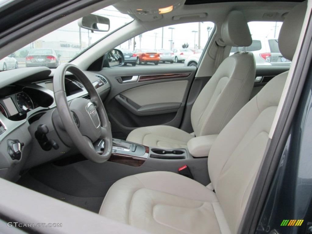 Light Grey Interior 2009 Audi A4 2.0T quattro Avant Photo #85227986