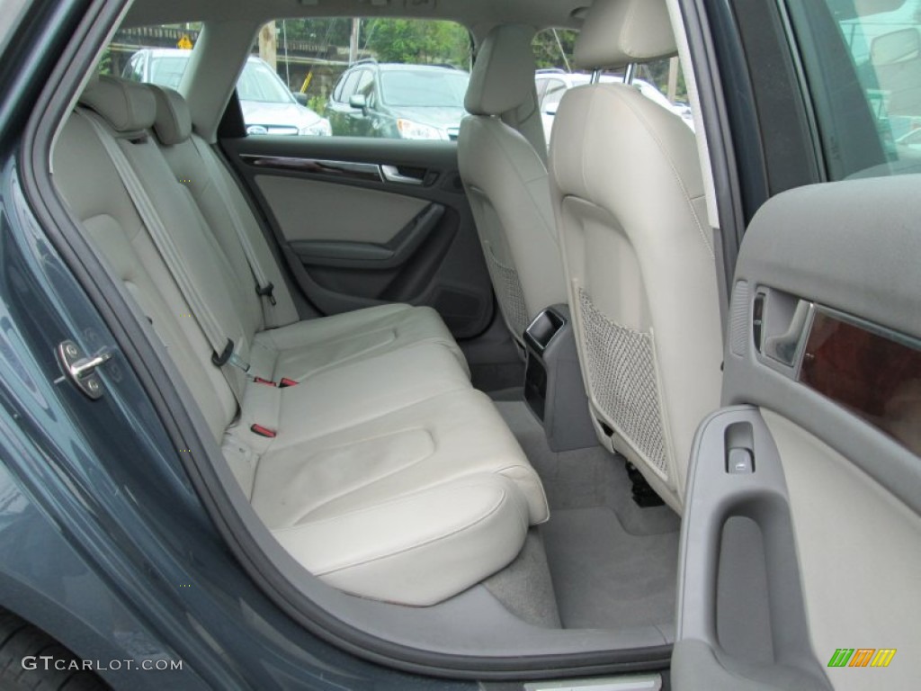 2009 Audi A4 2.0T quattro Avant Rear Seat Photo #85228040