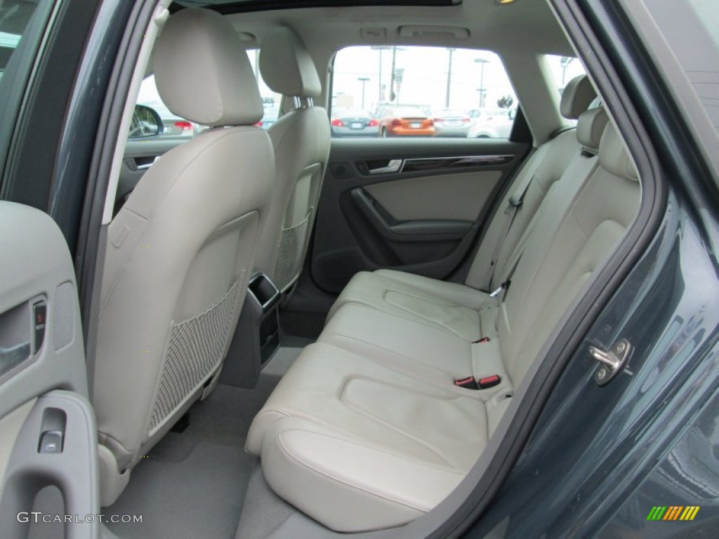 2009 Audi A4 2.0T quattro Avant Rear Seat Photo #85228064
