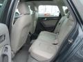 2009 Audi A4 Light Grey Interior Rear Seat Photo