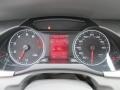 2009 Audi A4 Light Grey Interior Gauges Photo