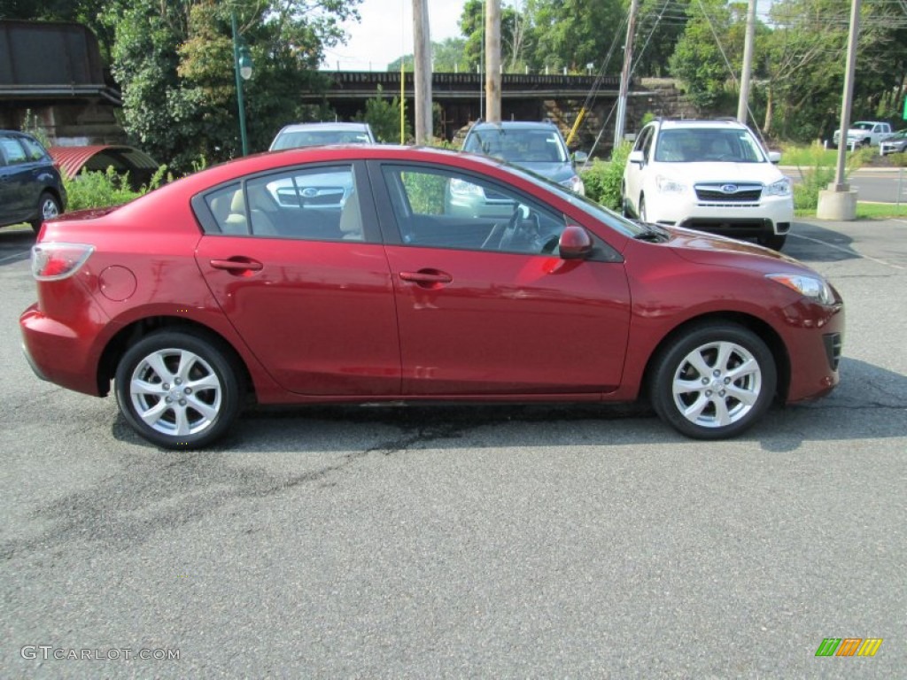 2010 MAZDA3 i Sport 4 Door - Copper Red Mica / Dune Beige photo #5