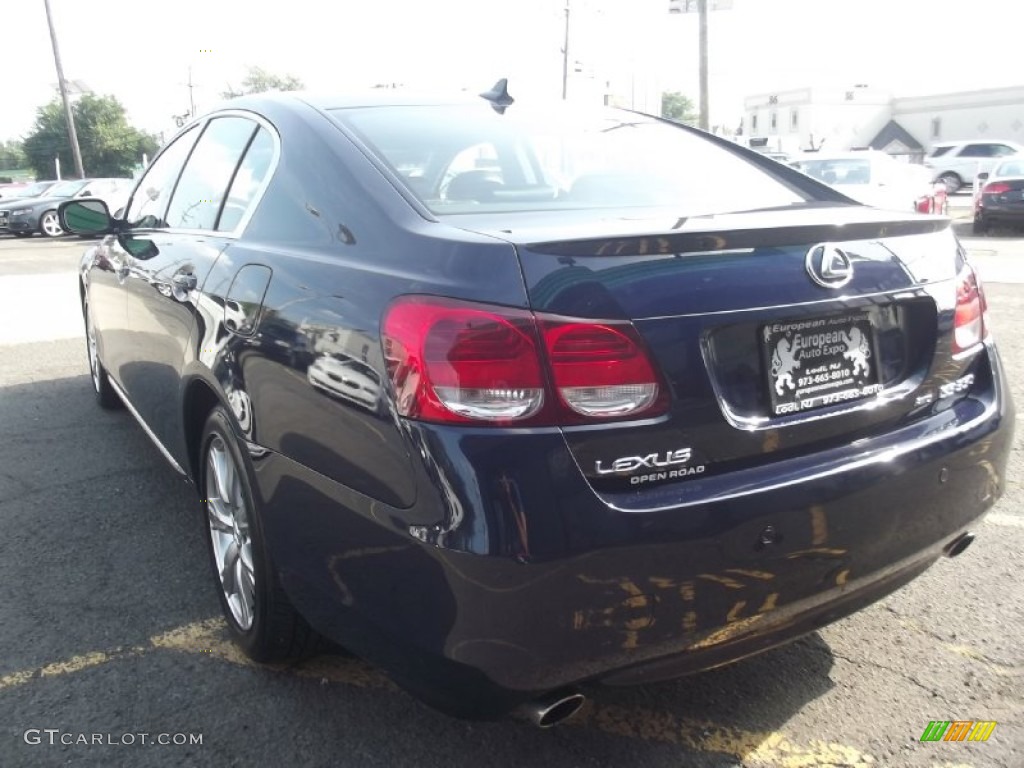 2010 GS 350 AWD - Deep Sea Blue Mica / Black photo #4