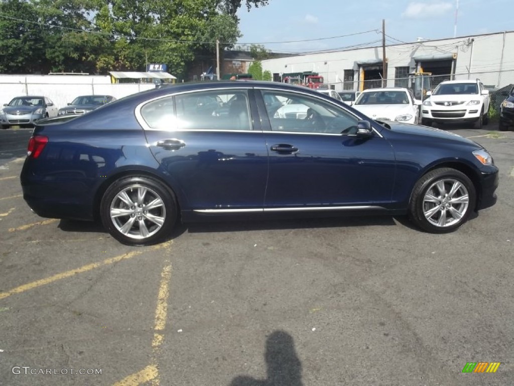 2010 GS 350 AWD - Deep Sea Blue Mica / Black photo #6