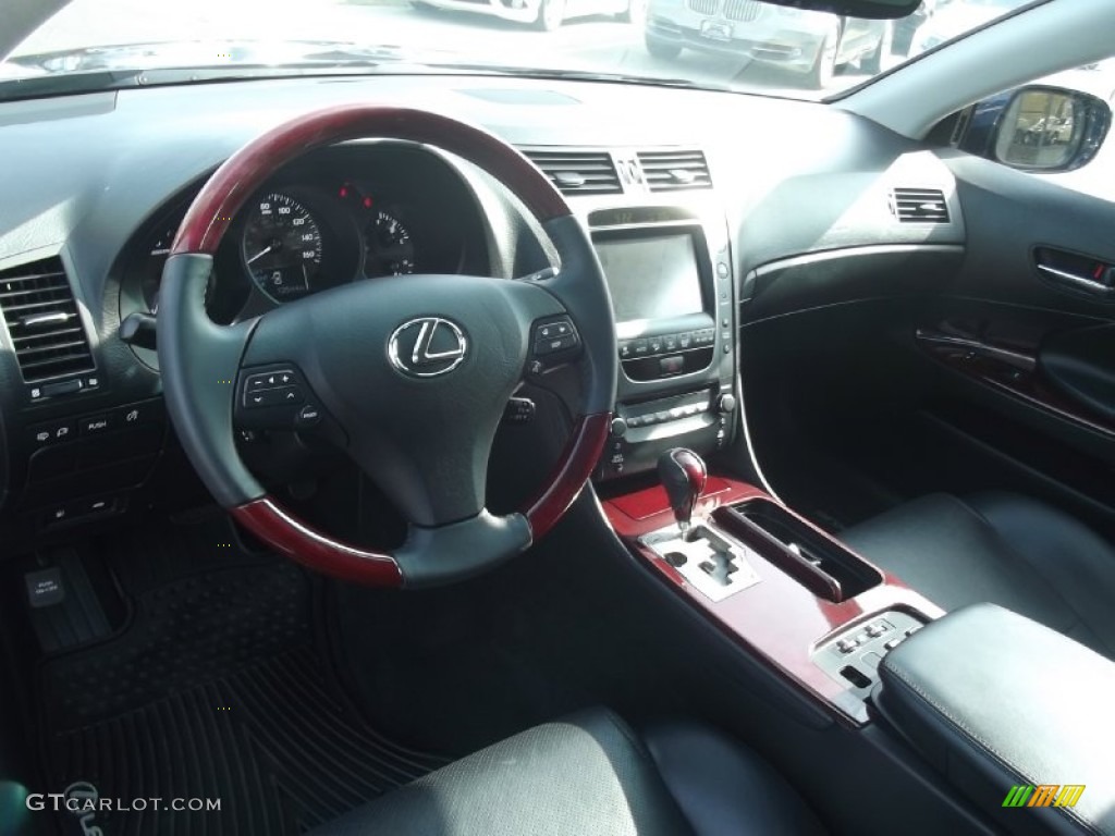 2010 GS 350 AWD - Deep Sea Blue Mica / Black photo #8