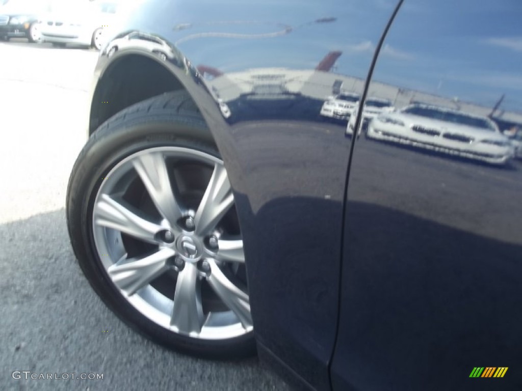 2010 GS 350 AWD - Deep Sea Blue Mica / Black photo #20