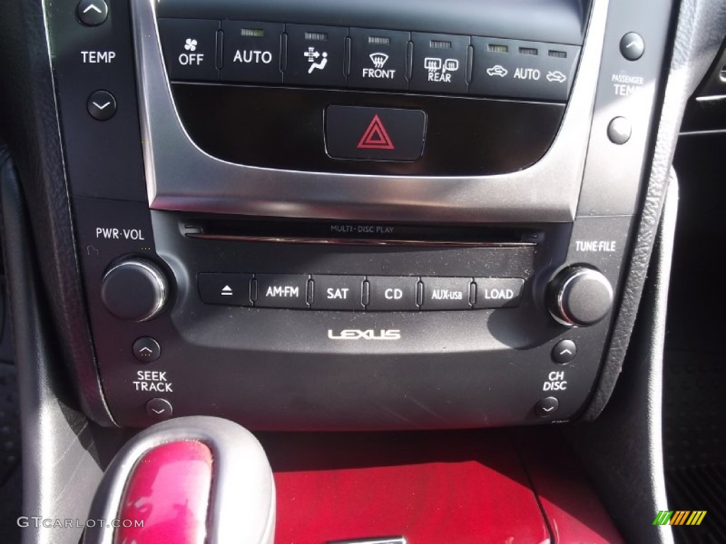 2010 GS 350 AWD - Deep Sea Blue Mica / Black photo #34