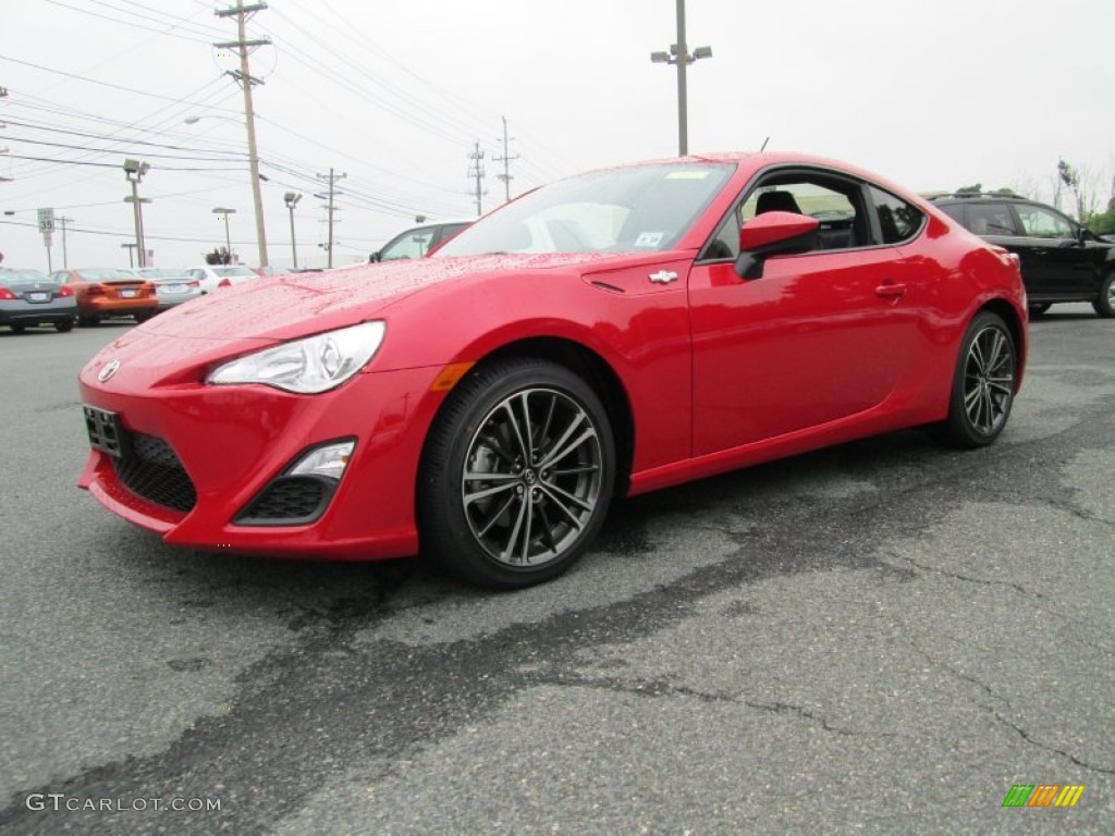 2013 FR-S Sport Coupe - Hot Lava Orange / Black/Red Accents photo #2