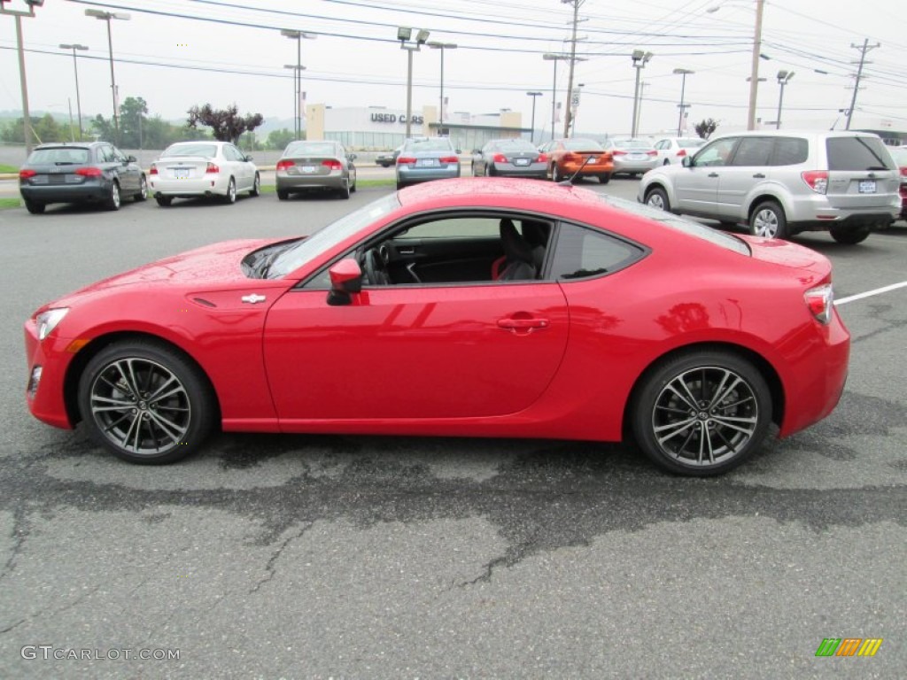 2013 FR-S Sport Coupe - Hot Lava Orange / Black/Red Accents photo #9