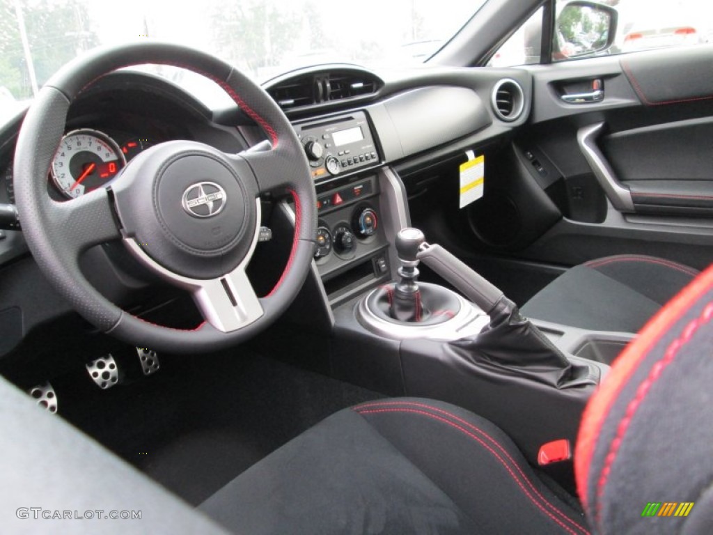 2013 FR-S Sport Coupe - Hot Lava Orange / Black/Red Accents photo #10