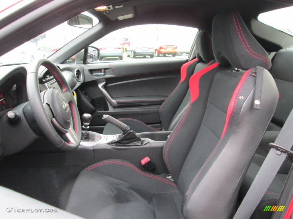 2013 FR-S Sport Coupe - Hot Lava Orange / Black/Red Accents photo #14