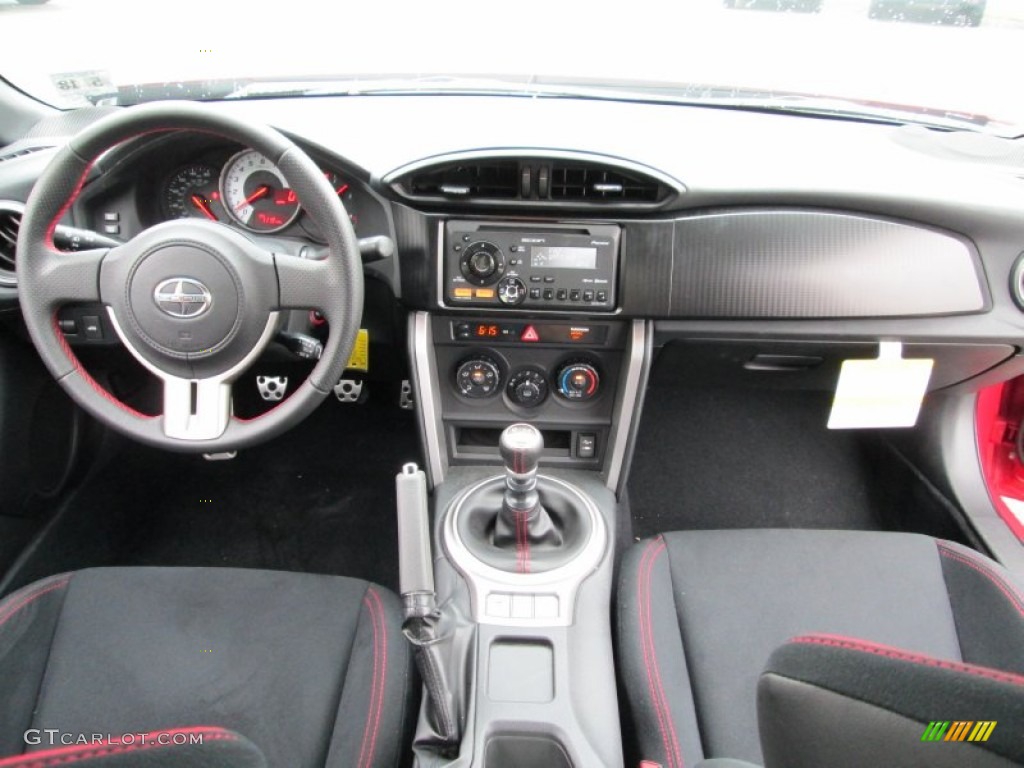 2013 FR-S Sport Coupe - Hot Lava Orange / Black/Red Accents photo #21