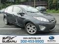 Monterey Grey Metallic 2011 Ford Fiesta SES Hatchback