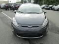 2011 Monterey Grey Metallic Ford Fiesta SES Hatchback  photo #3