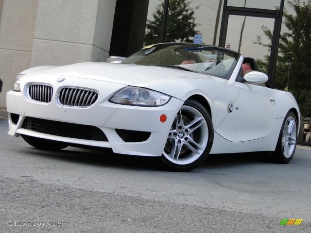 2006 M Roadster - Alpine White / Imola Red photo #1