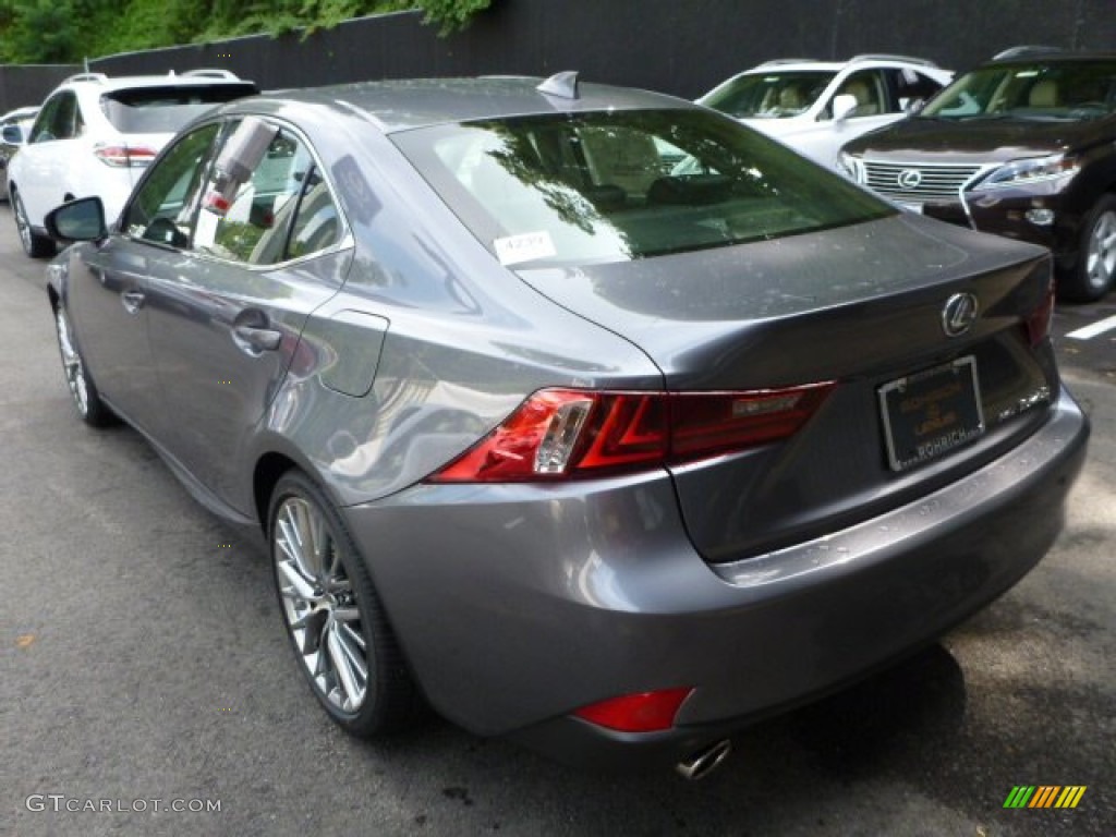 2014 IS 250 AWD - Nebula Gray Pearl / Black photo #2