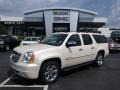 White Diamond Tricoat 2009 GMC Yukon XL SLT 4x4