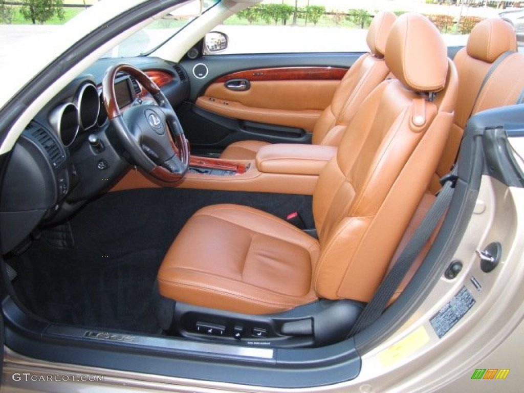 Saddle Interior 2004 Lexus SC 430 Photo #85231050