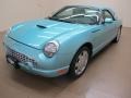 2002 Thunderbird Blue Ford Thunderbird Premium Roadster  photo #4