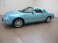 2002 Thunderbird Blue Ford Thunderbird Premium Roadster  photo #5