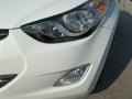 2013 Shimmering White Hyundai Elantra Limited  photo #2