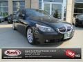 2005 Jet Black BMW 5 Series 545i Sedan  photo #1