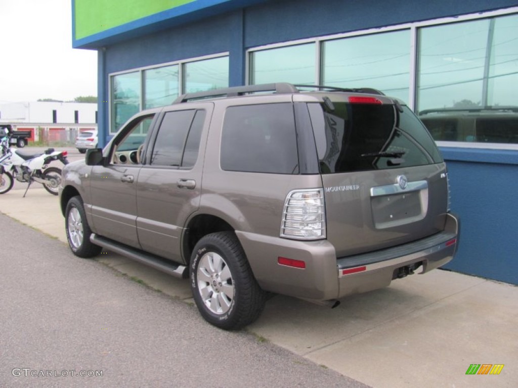 2006 Mountaineer Luxury AWD - Mineral Grey Metallic / Camel photo #4