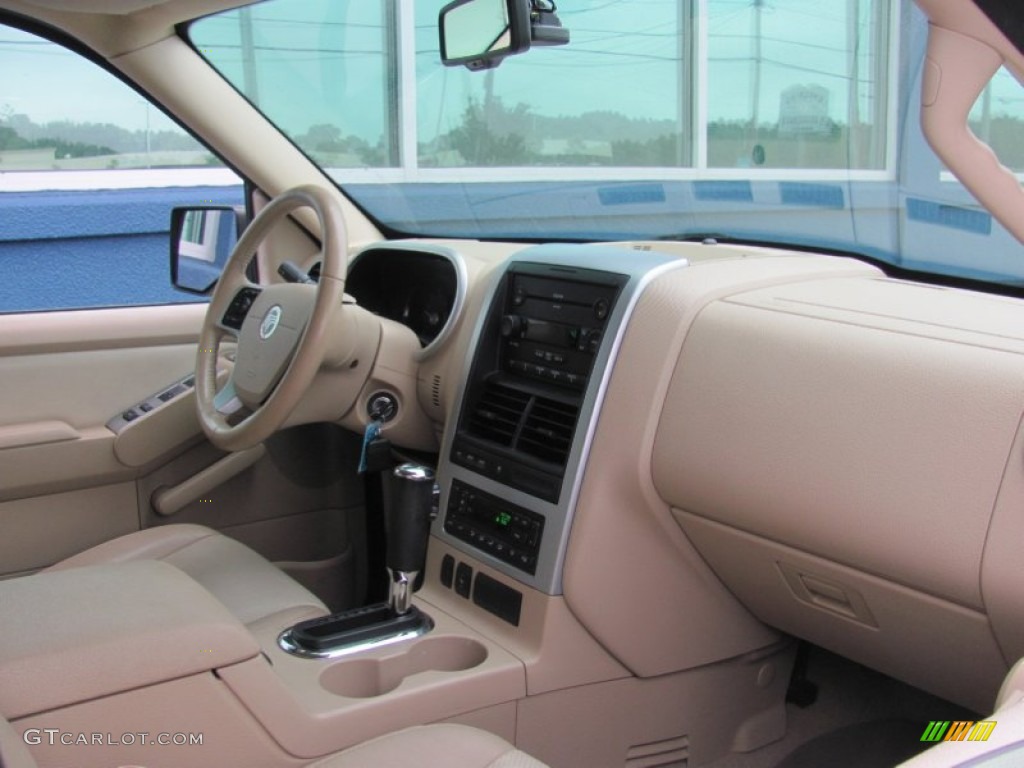 2006 Mountaineer Luxury AWD - Mineral Grey Metallic / Camel photo #10
