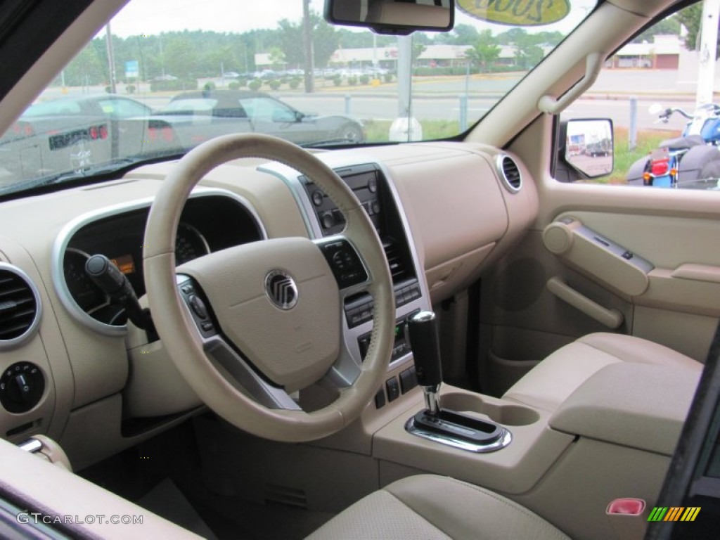 2006 Mountaineer Luxury AWD - Mineral Grey Metallic / Camel photo #12