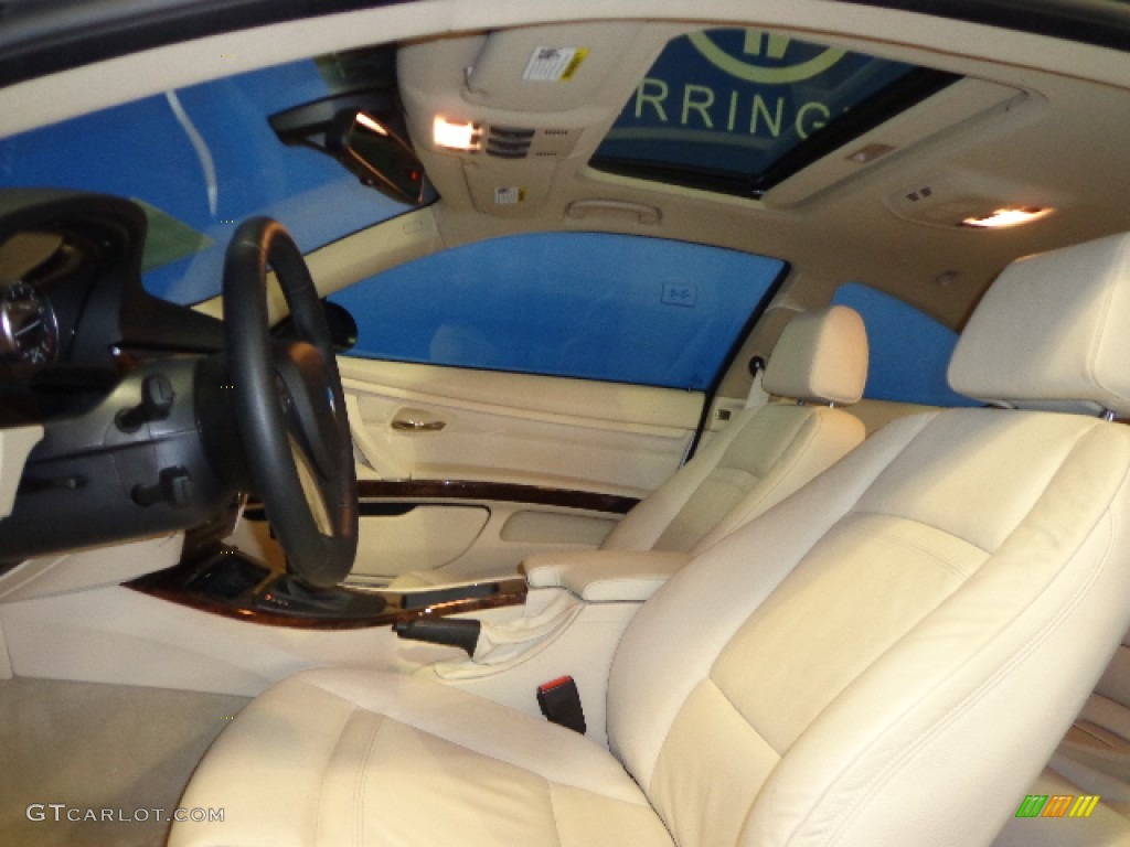 2008 3 Series 328xi Coupe - Alpine White / Cream Beige photo #11