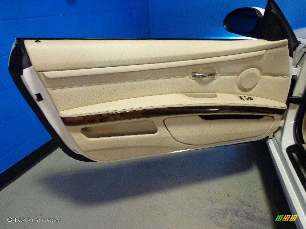 2008 3 Series 328xi Coupe - Alpine White / Cream Beige photo #19