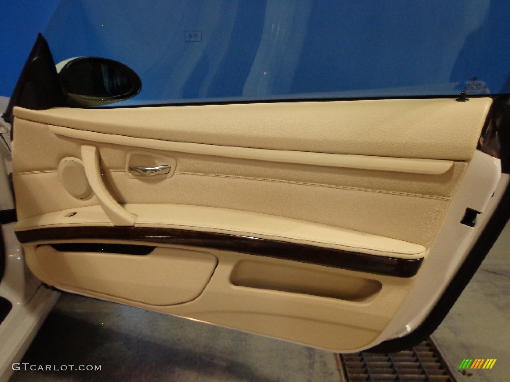 2008 3 Series 328xi Coupe - Alpine White / Cream Beige photo #21