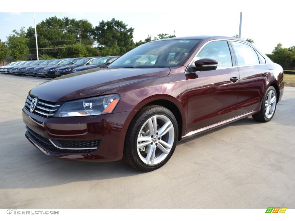 Opera Red Metallic Volkswagen Passat