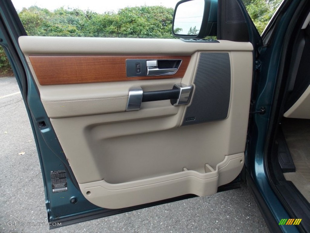 2010 Land Rover LR4 HSE Almond/Arabica Door Panel Photo #85234229