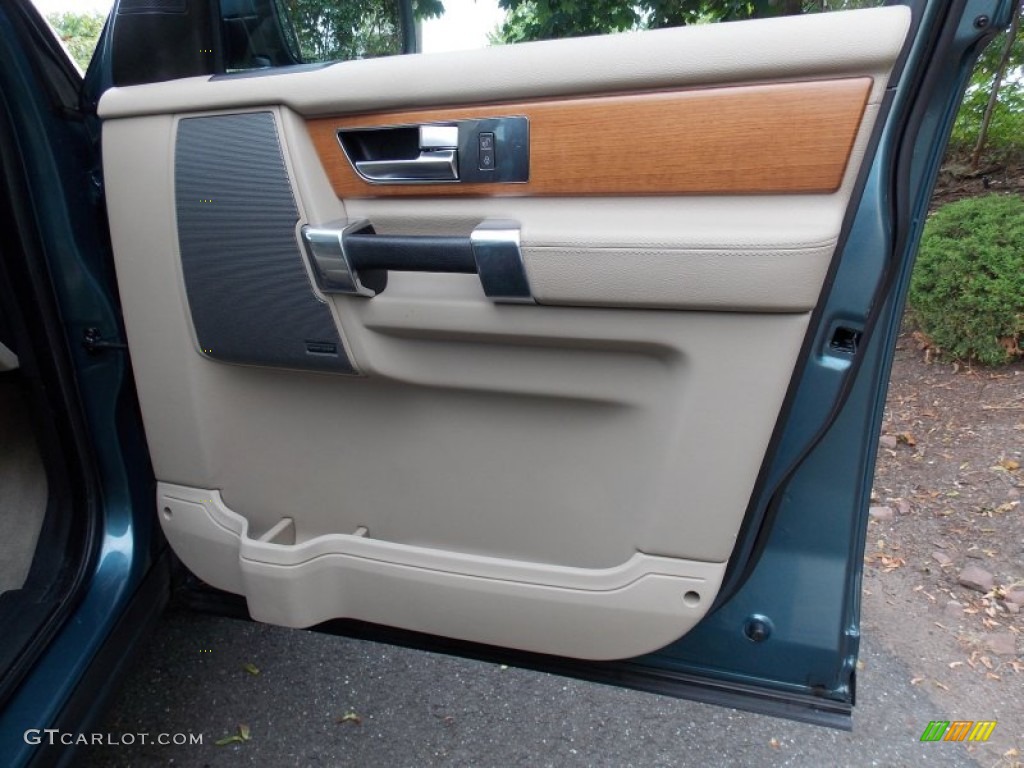 2010 Land Rover LR4 HSE Almond/Arabica Door Panel Photo #85234514