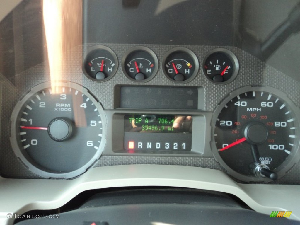 2008 Ford F250 Super Duty XLT SuperCab 4x4 Gauges Photos