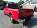 2008 Red Ford F250 Super Duty XLT SuperCab 4x4  photo #27