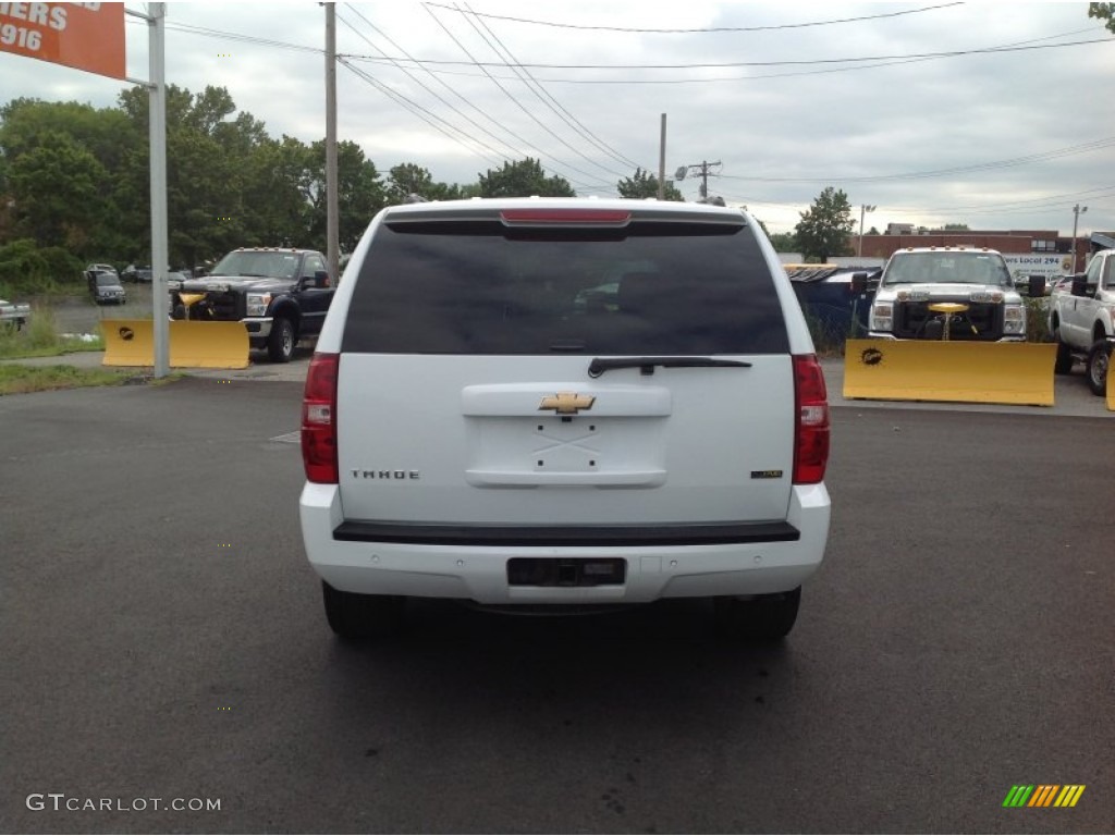 2007 Tahoe LTZ 4x4 - Summit White / Light Cashmere/Ebony photo #6