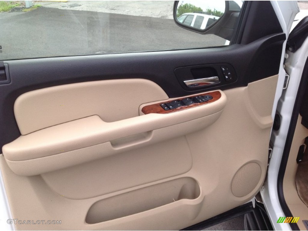 2007 Tahoe LTZ 4x4 - Summit White / Light Cashmere/Ebony photo #13