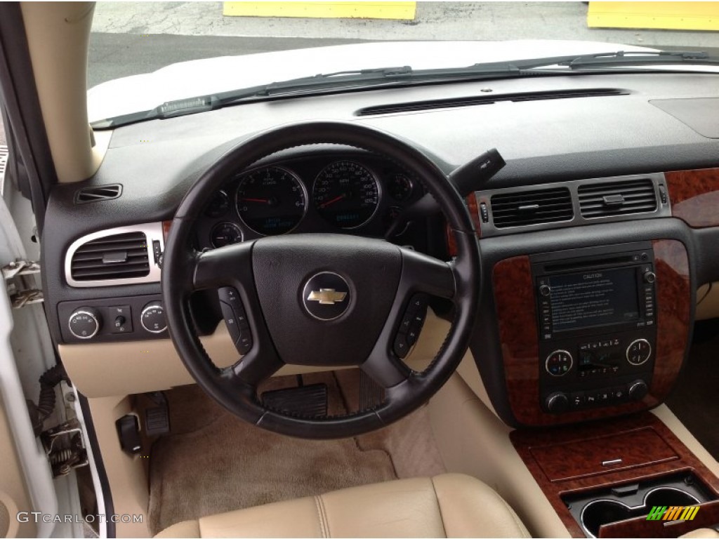 2007 Tahoe LTZ 4x4 - Summit White / Light Cashmere/Ebony photo #17
